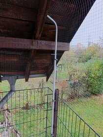 Zabezpečenie balkón pre mačky, alebo proti holubom - 4