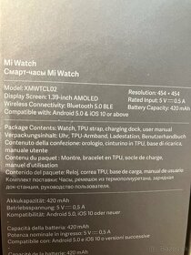Xiaomi Mi Watch smart hodinky s GPS - 4