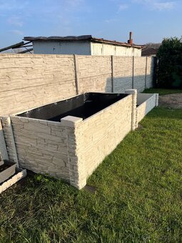 betonový vyvýšený záhon Bridlica - 4