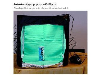 Fotostudio Fotostan Stan rozmer 80cmx80cm - 4