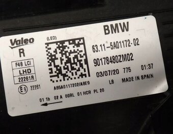 bmw x1 svetlo full led 2019+ - 4