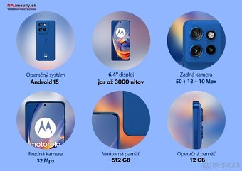 Motorola Edge 50 Neo 12GB/512GB NOVÉ 24 mesiacov ZÁRUKA - 4