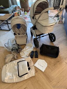 Kombinovaný kočík MUUVO BOHO Beige, TOP stav, kupovaný 11/24 - 4