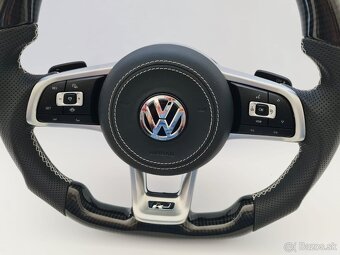VOLANT VOLKSWAGEN R RLINE GTI - PERFOROVANA KOZA / KARBÓN - 4