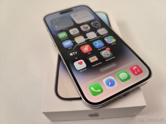 apple iphone 14 PRO 256gb Silver / Batéria 100% - 4