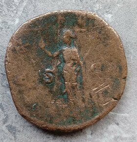 Rímska antická minca sestertius Maximinus Thrax 235-238 - 4