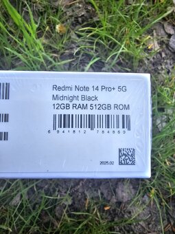 Xiaomi redmi note 14 PRO + 5G 12/512 Midnight Black - 4