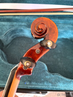 Predám detské nové husle, 1/4 husle model Stradivari Paganin - 4