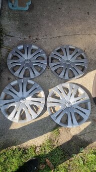 Toyota 5x114.3 r16 6,5Jx16 ET45 + puklice + matice - 4