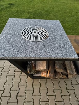 Masívny železný gril - 4