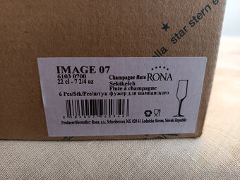 RONA poháre na šampanské - 4