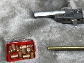 Starožitna mini pistol lefoš -berloque - 4