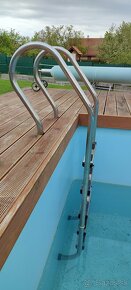 Solárna plachta+schodíky do bazena - 4