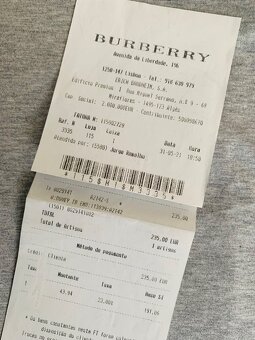 BURBERRY dámske tričko - veľkosť S - NOVÉ - ORIGINÁL - 4