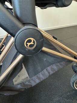 Cybex E-priam Deep black + rosegold 2023 - 4