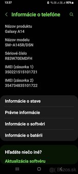 SAMSUNG galaxy A14 (SM-145R/SD) 4GB/128GB - 4