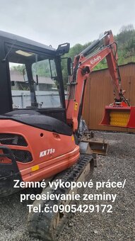 Ponúkam zemné a výkopové práce, preosievanie zeminy - 4