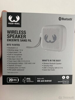 Bluetooth reproduktor - 4