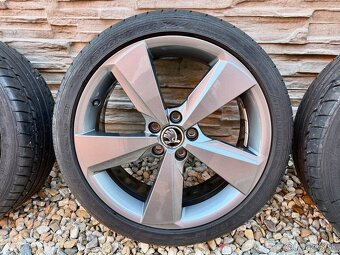 Komplet sadu alu na Škoda,Vw,Seat,Audi - 5x100 215/40 R17. - 4