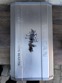 Autorádio, Subwoofer pasívny, zosilovač, kapacitor - 4