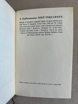 Niet inej cesty - Trygve Gulbranssen r. 1949 - 4