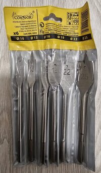 Sada vrtákov s bitmi a sada plochých vrtákov - 4