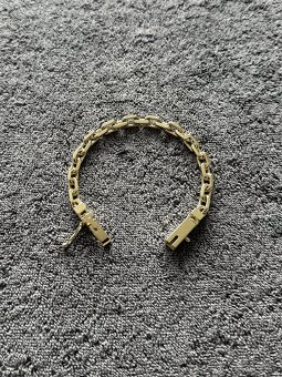 Zlaty naramok anker pilka 14k 585/1000 60g - 4