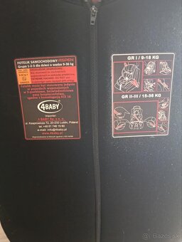 Detská autosedačka - 4