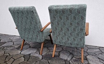 Retro křesílka TON - J. Šmídek - 4