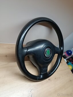 Prodám tříramenný volant Škoda Octavia I/ Fabia I - 4