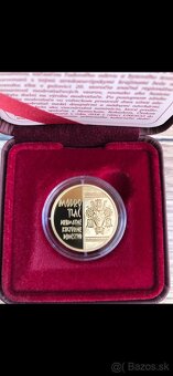 Zlatá zberateľská eurominca - 100 eur - modrotlač - 4