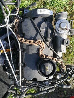 1,9 tdi 77kw bxe motor, agregat, blok, octavia 2 skoda - 4