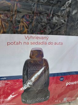 Vyhrievacie poťahy na sedačky 2 ks - 4