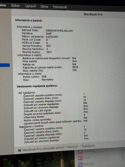 MacBook Pro 15 touchbar (2019) i7 6-jadro, 16GBram, 512GBssd - 4