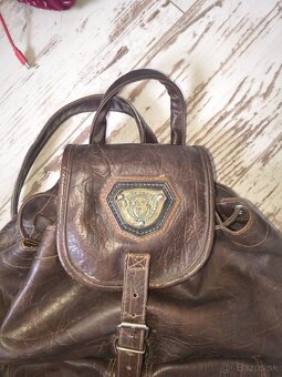 Kožený vintage batoh - 4