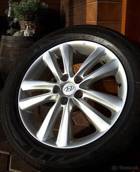 alu R18 5x114,3 orig. Hyundai + Kia, letné pneu 225/40 - 4