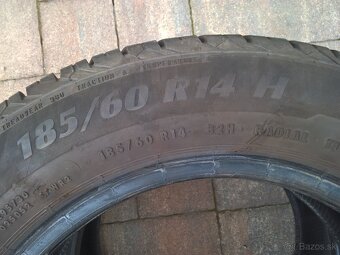 2 + 2 ks LETNÉ 185/60 R14 82H dezén cca 7 mm už od 15,-€/kus - 4