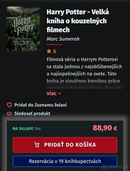 Harry Potter veľká kniha o kúzelných filmoch - 4