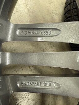 MERCEDES GLS W167 R21 SADA ORIGINAL DISKOV S GUMAMI - 4