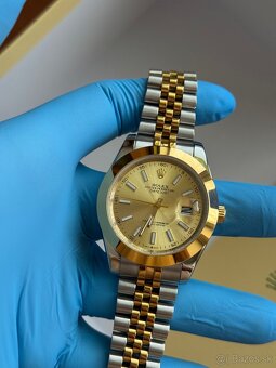 Rolex oyster perpetual datejust - two tone - 4