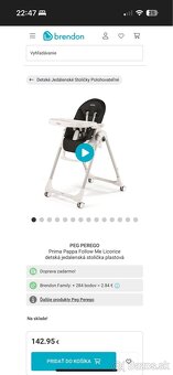 Detská stolicka Peg perego Prima pappa follow me - 4