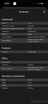 Čistička vzduchu Xiaomi Smart Pet Care Air Purifier - 4