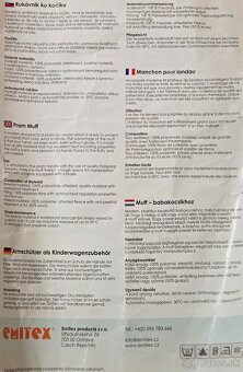 Rukávnik ku kočíku - 4