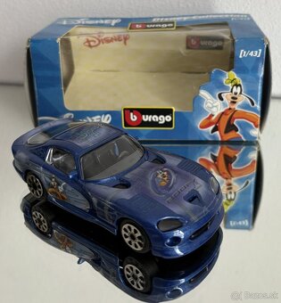 Zberateľské kovové modely Bburago Disney - 4