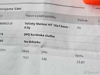 Valčeky do variátora. - 4