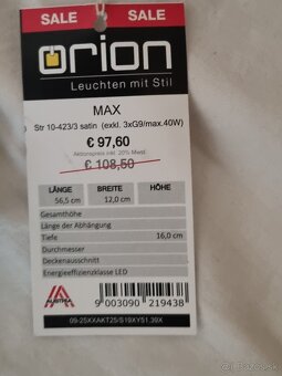 Stropné bodové svietidlo Orion Max - 4