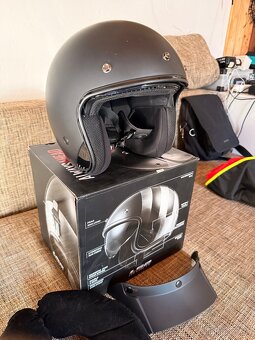 Otvorená prilba LS2 BOB II TOP STAV - 4