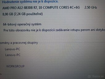Lenovo Thinkpad A475 , AMD PRO A-12 , 8gb ram . Windows 7 - 4