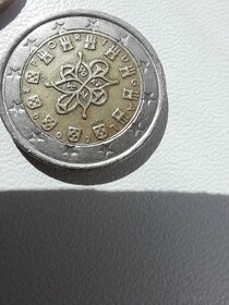 2 euro minca Portugal 2002 chybna.. - 4