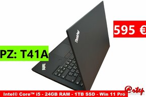 Notebook Lenovo ThinkPad - i5/24GB RAM/1TB SSD/ Win 11 Pro - 4
